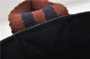 Authentic HERMES Fourre Tout PM Hand Tote Bag Canvas Navy 1238G