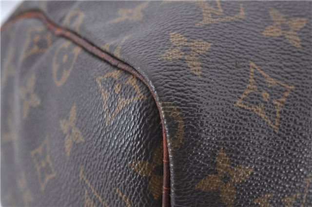 Authentic Louis Vuitton Monogram Speedy 30 Hand Bag M41526 LV 1239D