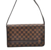 Authentic Louis Vuitton Damier Tribeca Long Shoulder Hand Bag N51160 LV 1239I