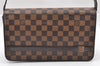 Authentic Louis Vuitton Damier Tribeca Long Shoulder Hand Bag N51160 LV 1239I
