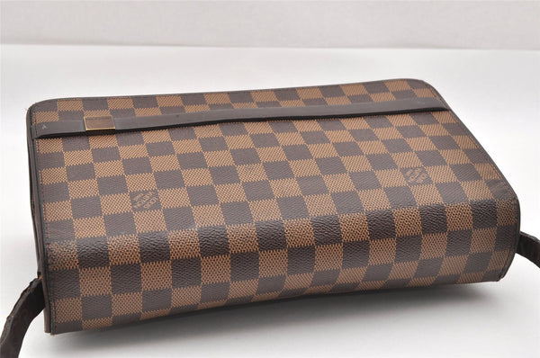 Authentic Louis Vuitton Damier Tribeca Long Shoulder Hand Bag N51160 LV 1239I