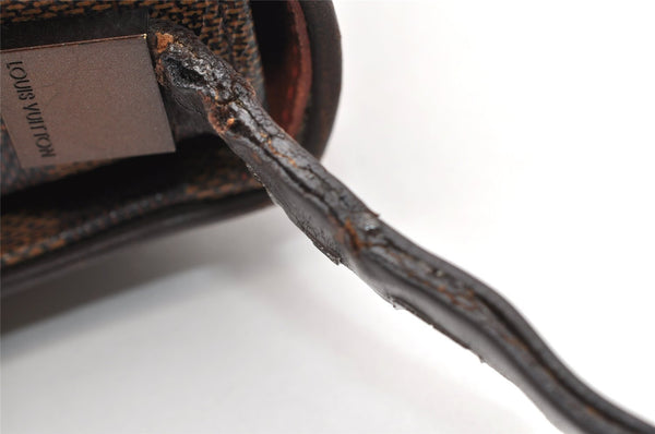 Authentic Louis Vuitton Damier Tribeca Long Shoulder Hand Bag N51160 LV 1239I