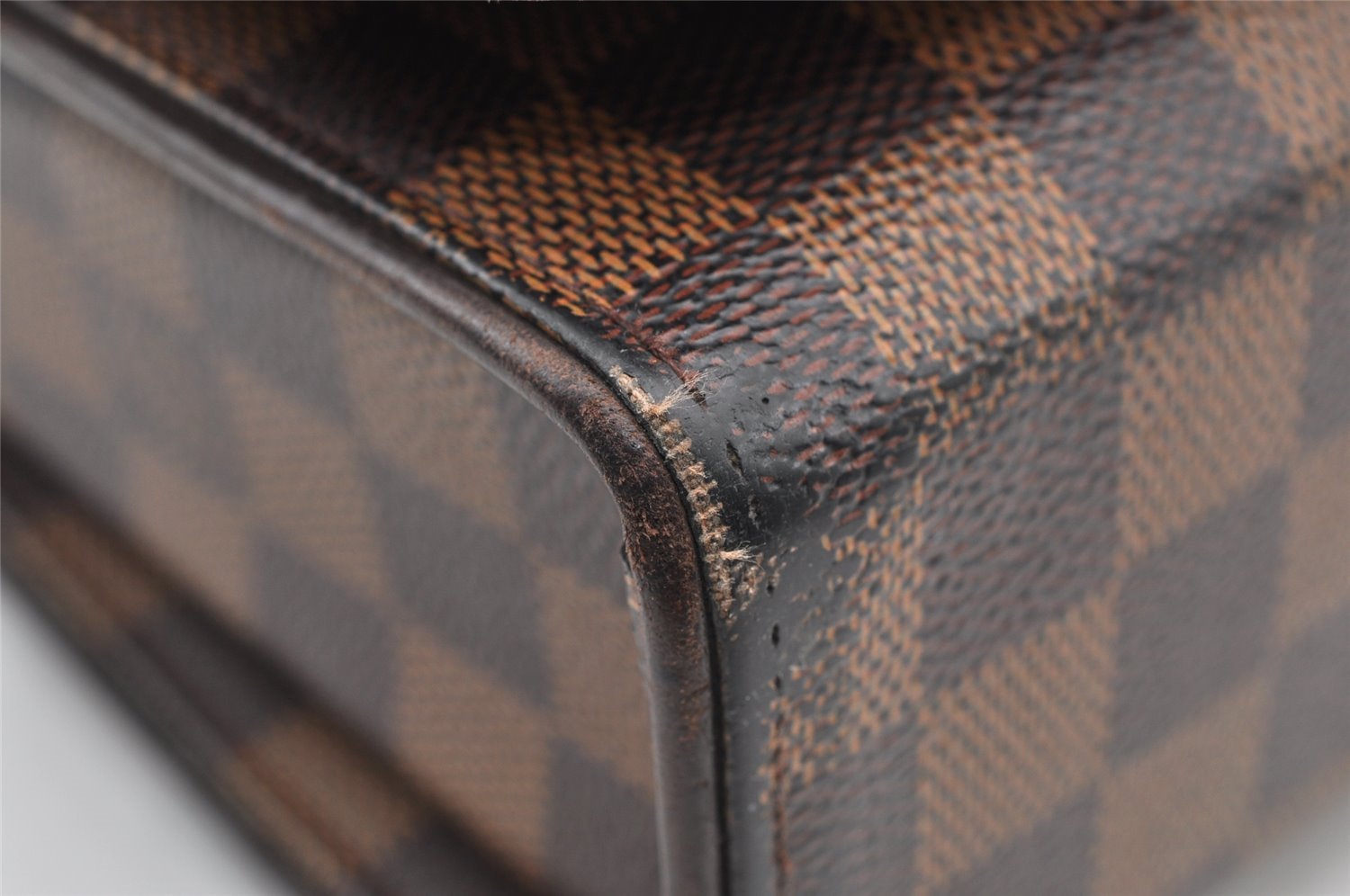 Authentic Louis Vuitton Damier Tribeca Long Shoulder Hand Bag N51160 LV 1239I