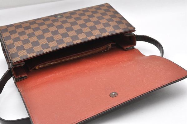 Authentic Louis Vuitton Damier Tribeca Long Shoulder Hand Bag N51160 LV 1239I