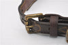 Authentic Louis Vuitton Monogram Collar Baxter MM Dog Collar M58071 LV 1240G