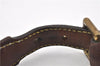 Authentic Louis Vuitton Monogram Collar Baxter MM Dog Collar M58071 LV 1240G