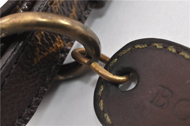 Authentic Louis Vuitton Monogram Collar Baxter MM Dog Collar M58071 LV 1240G