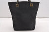 Authentic GUCCI Shoulder Hand Tote Bag GG Canvas Leather 0021099 Black 1241G