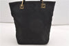 Authentic GUCCI Shoulder Hand Tote Bag GG Canvas Leather 0021099 Black 1241G