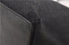 Authentic GUCCI Shoulder Hand Tote Bag GG Canvas Leather 0021099 Black 1241G