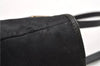 Authentic GUCCI Shoulder Hand Tote Bag GG Canvas Leather 0021099 Black 1241G