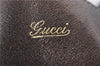 Authentic GUCCI Positano Shoulder Tote Bag GG Canvas Leather 153033 Beige 1244G