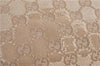 Authentic GUCCI Positano Shoulder Tote Bag GG Canvas Leather 153033 Beige 1244G