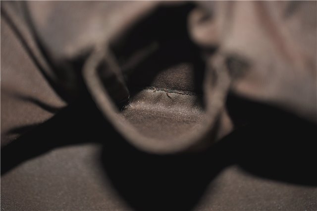 Authentic GUCCI Positano Shoulder Tote Bag GG Canvas Leather 153033 Beige 1244G