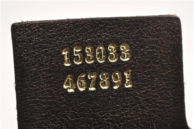 Authentic GUCCI Positano Shoulder Tote Bag GG Canvas Leather 153033 Beige 1244G