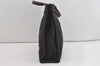 Authentic HERMES Vintage Fourre Tout MM Hand Tote Bag Canvas Black 1244I