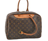Authentic Louis Vuitton Monogram Deauville Hand Bag M47270 LV Junk 1245G