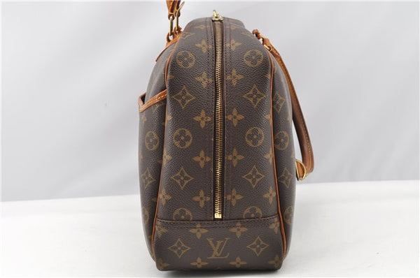 Authentic Louis Vuitton Monogram Deauville Hand Bag M47270 LV Junk 1245G