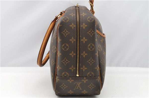 Authentic Louis Vuitton Monogram Deauville Hand Bag M47270 LV Junk 1245G