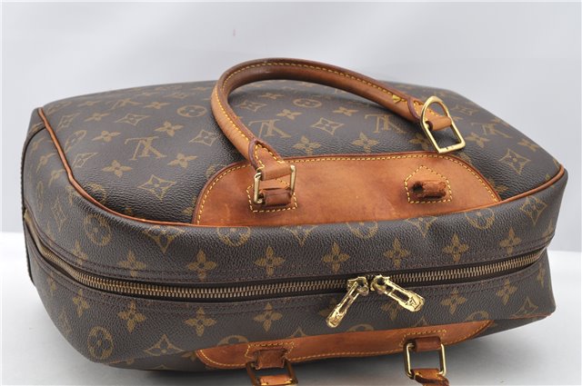 Authentic Louis Vuitton Monogram Deauville Hand Bag M47270 LV Junk 1245G