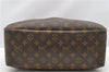 Authentic Louis Vuitton Monogram Deauville Hand Bag M47270 LV Junk 1245G
