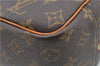 Authentic Louis Vuitton Monogram Deauville Hand Bag M47270 LV Junk 1245G