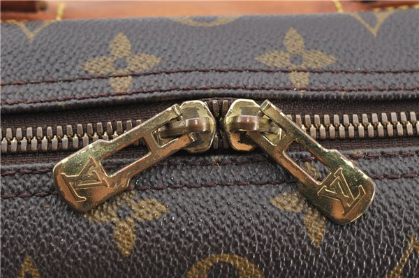 Authentic Louis Vuitton Monogram Deauville Hand Bag M47270 LV Junk 1245G