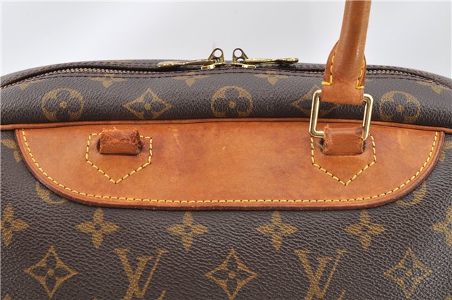 Authentic Louis Vuitton Monogram Deauville Hand Bag M47270 LV Junk 1245G