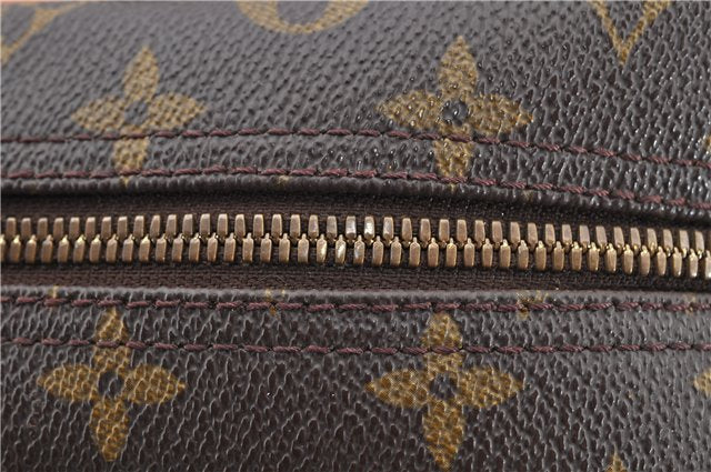 Authentic Louis Vuitton Monogram Deauville Hand Bag M47270 LV Junk 1245G