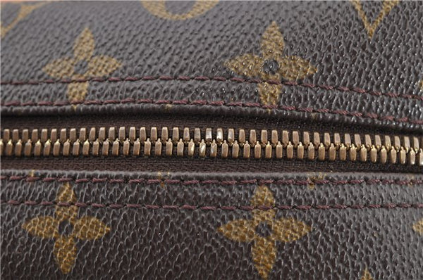 Authentic Louis Vuitton Monogram Deauville Hand Bag M47270 LV Junk 1245G