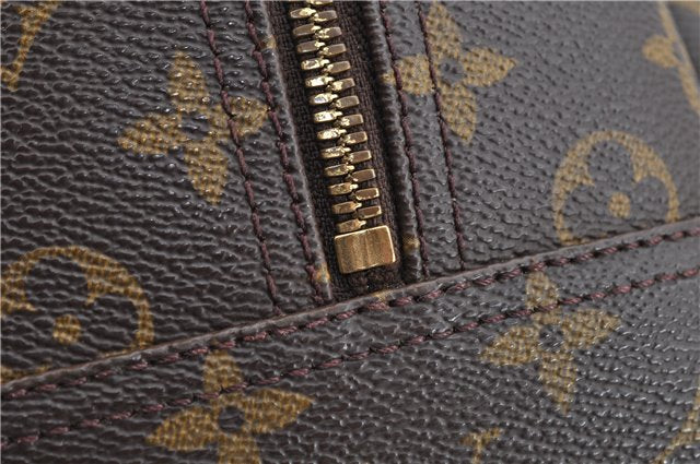 Authentic Louis Vuitton Monogram Deauville Hand Bag M47270 LV Junk 1245G