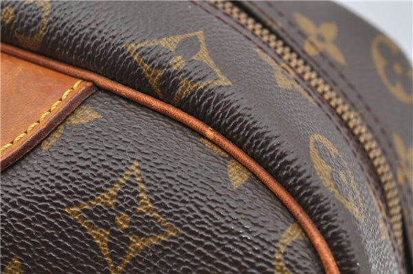 Authentic Louis Vuitton Monogram Deauville Hand Bag M47270 LV Junk 1245G