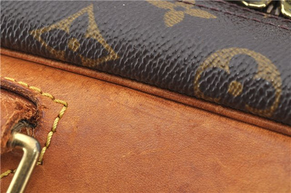 Authentic Louis Vuitton Monogram Deauville Hand Bag M47270 LV Junk 1245G