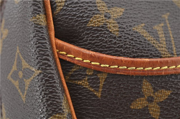 Authentic Louis Vuitton Monogram Deauville Hand Bag M47270 LV Junk 1245G