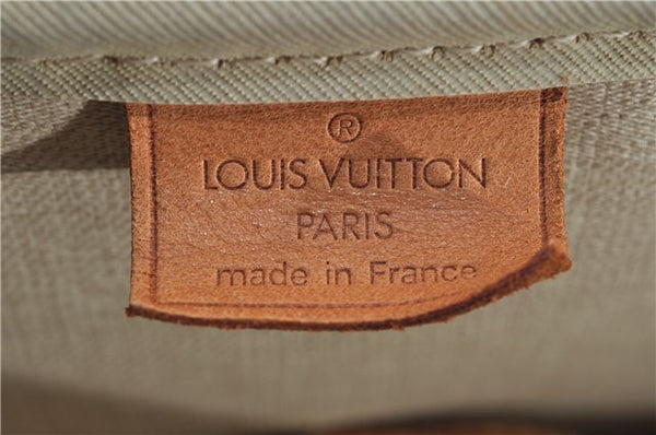 Authentic Louis Vuitton Monogram Deauville Hand Bag M47270 LV Junk 1245G
