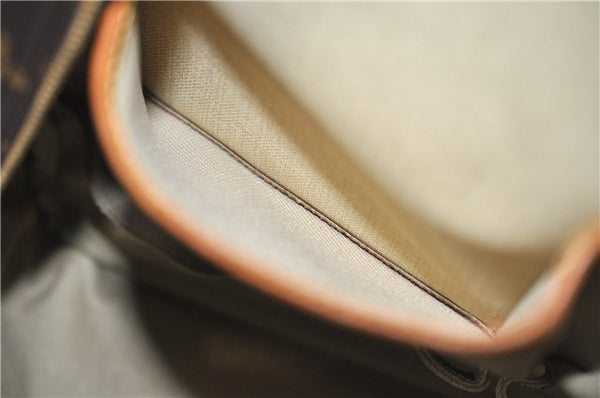 Authentic Louis Vuitton Monogram Deauville Hand Bag M47270 LV Junk 1245G