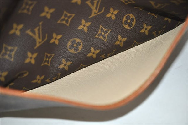Authentic Louis Vuitton Monogram Deauville Hand Bag M47270 LV Junk 1245G