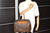 Authentic Louis Vuitton Monogram Deauville Hand Bag M47270 LV Junk 1245G