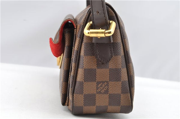 Authentic Louis Vuitton Damier Ravello GM Shoulder Cross Bag N60006 LV 1246G