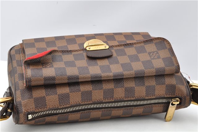 Authentic Louis Vuitton Damier Ravello GM Shoulder Cross Bag N60006 LV 1246G