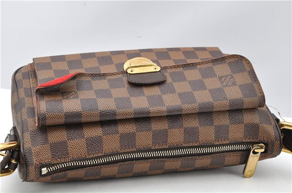 Authentic Louis Vuitton Damier Ravello GM Shoulder Cross Bag N60006 LV 1246G