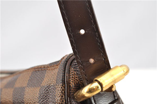 Authentic Louis Vuitton Damier Ravello GM Shoulder Cross Bag N60006 LV 1246G