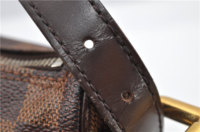 Authentic Louis Vuitton Damier Ravello GM Shoulder Cross Bag N60006 LV 1246G