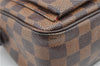 Authentic Louis Vuitton Damier Ravello GM Shoulder Cross Bag N60006 LV 1246G
