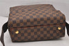 Authentic Louis Vuitton Damier Naviglio Shoulder Cross Body Bag N45255 LV 1246I