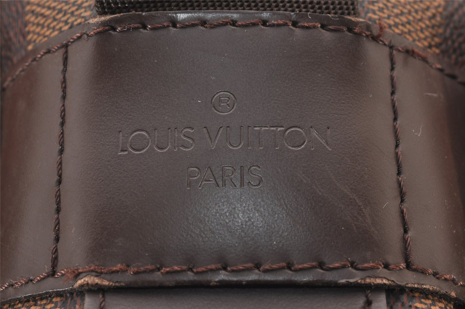 Authentic Louis Vuitton Damier Naviglio Shoulder Cross Body Bag N45255 LV 1246I