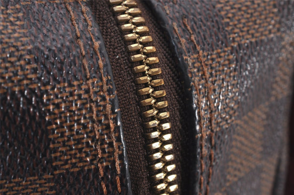 Authentic Louis Vuitton Damier Naviglio Shoulder Cross Body Bag N45255 LV 1246I