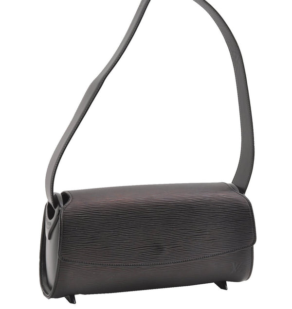 Authentic Louis Vuitton Epi Nocturne PM Shoulder Hand Bag Black M52182 LV  1247G