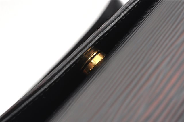 Authentic Louis Vuitton Epi Nocturne PM Shoulder Hand Bag Black M52182 LV  1247G