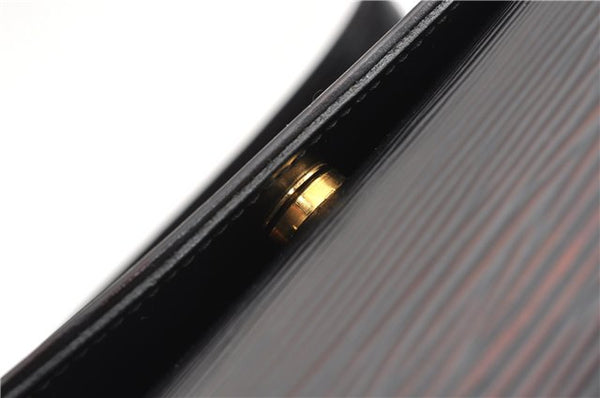 Authentic Louis Vuitton Epi Nocturne PM Shoulder Hand Bag Black M52182 LV  1247G